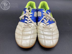 BA0601471　＃ Umbro アンブロ フットサルシューズ ビスター サラ TF UTS4605WBY 1044 25cm メンズ レディース ホワイト ブルー 中古品