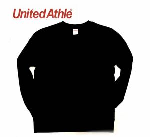 ◆新品◆UNAITED AHLE/ユナイテッドアスレ◆無地　コットン100% トレーナー、黒無地、Ｍサイズ、ユニセックス