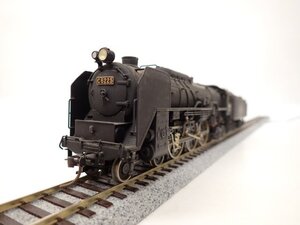 【ジャンク品】 メーカー不明 HOゲージ 鉄道模型 C6225 蒸気機関車 川崎車両 □ 70DC2-17