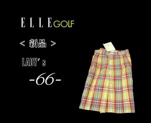 送料無料 新品レディース66 M◇ELLE GOLF◇キュロット