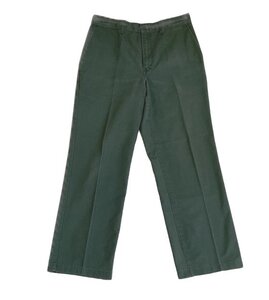 ニカラグア製 ディッキーズ Dickies ワークパンツ チノパン PT10OG グリーン 30UL 実寸W74L72 [l-0380]