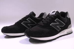 本物/廃番 NEW BALANCE 最高級ウルヴァリンレザー USA製 M1400BKS 希少US7.5/25.5cm 1番人気カラーBLACK/ブラック 新品同様の極上品