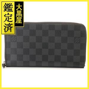 LOUIS VUITTON　ルイヴィトン　ジッピー・オーガナイザーNM　ダミエ・グラフィット　N60111　長財布　【434】