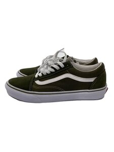 VANS◆ローカットスニーカー/25cm/カーキ/ポリエステル/スリッポン/無地