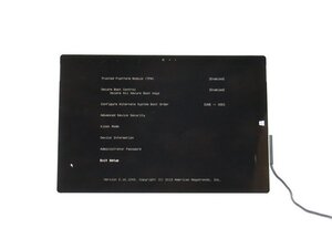 中古　SurfacePro　1631◆Corei5　4300U　◆M.2 SSD256GB◆メモリ8GB◆　　バッテリー充電できない為ジャンク扱い 　