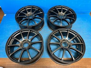 ヨコハマ ADVAN Racing RS アドバンレーシング ADRS JAPAN M.A.T 18インチ 18x7.5JJ +48 114.3/5H 中古4本 軽量