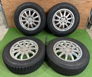 195/65R15 YOKOHAMA iceGUARD IG60【2本/2017年 2本/2018年】(社外アルミホイール) 15X6J ET47 5H/112 4本セット！ゴルフ、アウディA4