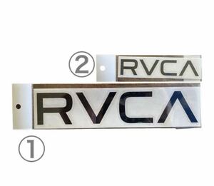 2枚セット　黒　ステッカー　RVCA 正規品