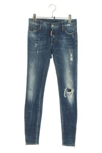 ディースクエアード DSQUARED2 S72LA0708 サイズ:38 ダメージ加工デニムパンツ 中古 BS99