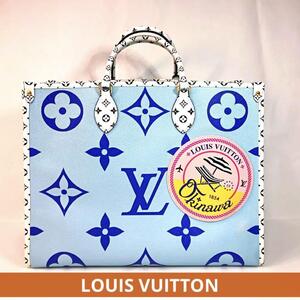 LOUIS VUITTON 限定 オンザゴー モノグラム ジャイアント クリア トートバッグ