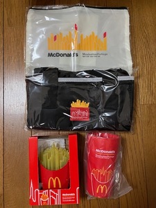 【マクドナルドの福袋　2022・マクドナルド・MacDonald】福袋・グッズ4点・未使用・未開封・新品