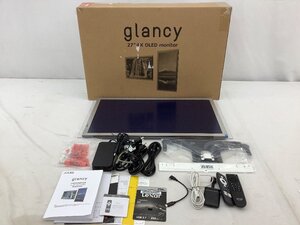 JOLED glancy/モニター/有機EL/27インチ/4K EPS269Q01DA 通電のみ確認済 付属品現状 ジャンク品 ACB