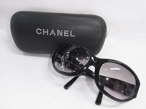 シャネル CHANEL サングラス 5070 C.501/11 61□18 125　プラスチック ブラック 中古良品