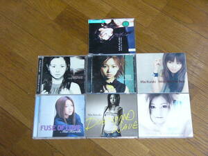 倉木麻衣 アルバム6枚とシングルCD1枚(delicious way/FAIRY TALE/DIAMOND WAVE/OVER THE RAINBOW/Wish You The Best/FUSE OF LOVE/Stay by)