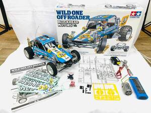 D7102*20　TAMIYA　タミヤ　ワイルドワンオフローダー　電動RCレーシングバギー　付属品多数　箱付き