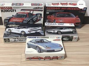 NISSAN 350Z NISSAN R390GT1 FERRARI 360 MODENA KOENIG PORSCHE 911 CARRERA ミニカー、プラモデル、まとめ