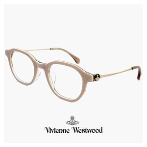 新品 ヴィヴィアン ウエストウッド メガネ レディース 40-0020 c02 48mm Vivienne Westwood 眼鏡 女性 クラウンパント型 コンビネーション