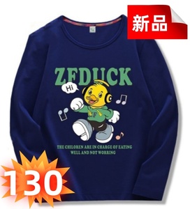 ZEDUCKキャラクター キッズ 長袖Tシャツ トップス 130cm