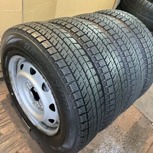 良品! スタッドレス145/80R13 4本／マルチ-4H／BS VRX2 9分上 送料込28200円〜 S4692-32