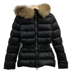 MONCLER(モンクレール) ダウンジャケット サイズ2 M レディース美品  TATIE 黒 長袖/秋/冬