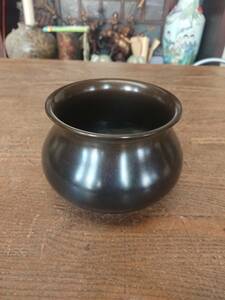 真鍮製 健水 こぼし 煎茶道具