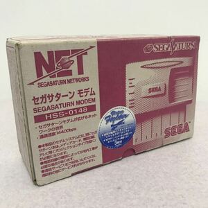 【極美品】セガサターン モデム HSS-0148 SEGA ソフト3枚付 SEGA