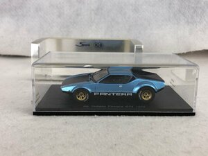 ☆未使用品☆【未開封】1/43 De Tomaso Pantera GT4 1972(ブラック×ブルー) [KBS021] Spark