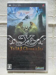 PSP「Ys Ⅰ＆Ⅱ Chronicles」Falcom／イース 1＆2 クロニクルズ ファルコム　　　管理：(A2-411