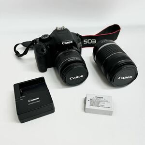 SH★ 1円スタート CANON キャノン デジタル一眼カメラ EOS Kiss X4 DS12671 レンズ・充電器・充電池付き 中古 通電OK 現状渡し