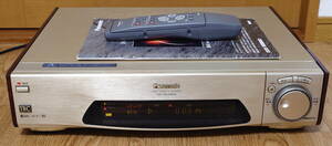 【ジャンク品】 Panasonic パナソニック S-VHS ビデオデッキ NV-SB1000W 動作確認済