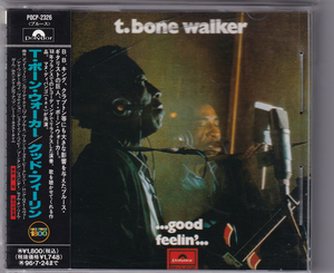 帯付CD　T・ボーン・ウォーカー　”グッド・フィーリン”　POCP-2326