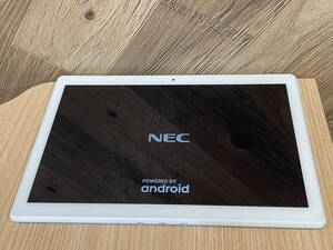 ◇初めてのタブレットに NEC PC-TE410JAW LaVie Tab Eタブレット 10.1インチ　Android 8.1/CPU８コア/ストレ－ジ16GBホワイト【G702CK】