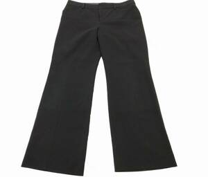 中古 DKNY スラックス　センターラインパンツ　サイズ10　パンツ　オンワード　黒