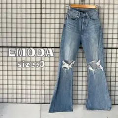 EMODA flare denim size 0