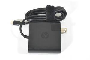 HP Type-C 65W ACアダプター /HP USB-C 65W/15V 4.33A or 20V 3.25A 65W Max/TPN-CA06/EliteBook x360 1030 G3 など対応/中古品 