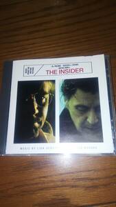 全体的に状態悪い 国内盤CD THE INSIDER オリジナル・サウンドトラック 帯無し インサイダー