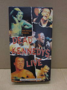 VHS/ 輸入版　ハードコア　パンク / デッド・ケネディーズ　DEAD KENNEDYS LIVE