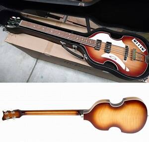 Hofner HCT-500/1 Violin Cavern Bass Sunburst (新品）