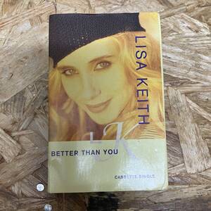 モ POPS,ROCK LISA KEITH - BETTER THAN YOU シングル,INDIE TAPE 中古品