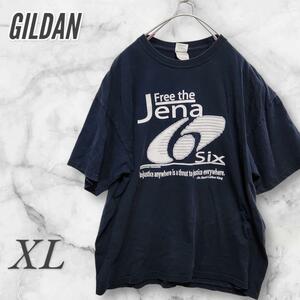 GILDAN ギルダン Tシャツ/カットソー　半袖　プリント　XL コットン 　2180