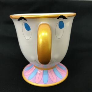 368　中古　ディズニー　チップマグカップ　美女と野獣　Disney　陶磁器　東京ディズニーランド　コレクション　♪Beauty and the Beast♪