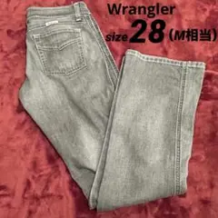 Wrangler デニム レディース グレー 28サイズ ラングラー