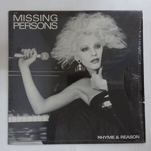 11205017;【US盤/シュリンク】Missing Persons / Rhyme & Reason