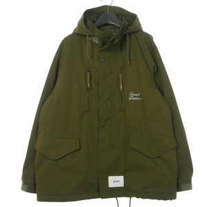 ダブルタップス WTAPS 21AW マウンテンパーカー ジャケット ブルゾン 中綿 02 オリーブ 212WVDT-JKM05 メンズ