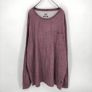 XL Lee Tシャツ ワインレッド 長袖 リユース ultramto ts1644