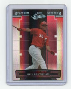 2005 PLAYOFF Absolute Memorabilia [KEN GRIFFEY JR.] SPECTRUMパラレルカード No.146 037/150