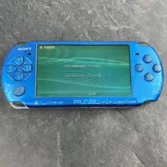 PSP3000 本体 動作確認済み ブルー