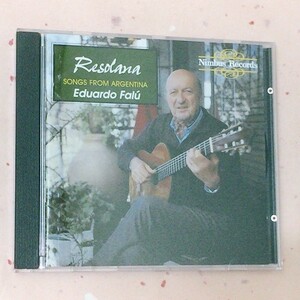 CD　エデュアルド・ファルー 　Resolana: Songs from Argentina　フォロクローレ　インポート★★　　　　