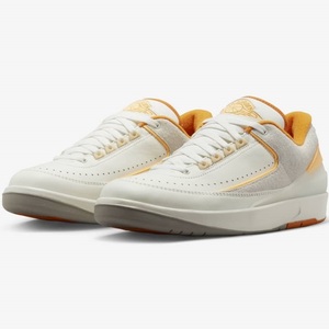 ナイキ エア ジョーダン 2 レトロ ロー 29.5cm 定価19800円 セイル/メロンティント AIR JORDAN 2 RETRO LOW クラフト スニーカー