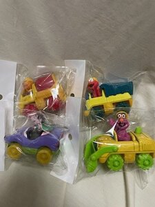 ◎ TYCO タイコ SESAME STREET セサミストリート ミニカー エルモ ４個セット 現状品